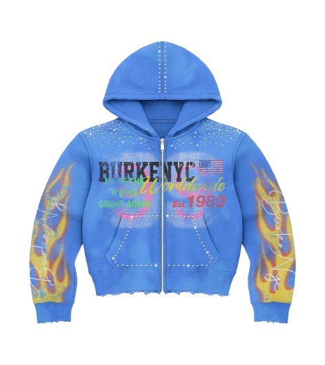 Burke 99 Full-Zip Hoodie - Bold Street Fashion