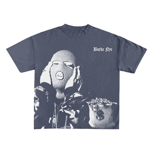 Burke Ski Mask Graphic Tee - Premium Street Fashion