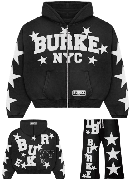 Burke Star Sweatsuit - Matching Hoodie & Joggers Set
