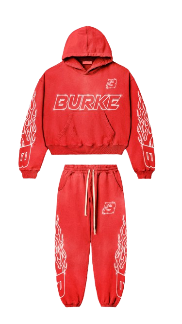 Burke Flame Jogger Set – Premium Streetwear Set