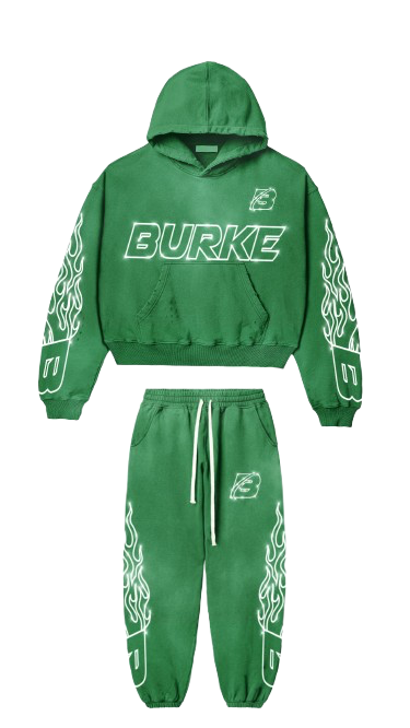 Burke Flame Jogger Set – Premium Streetwear Set